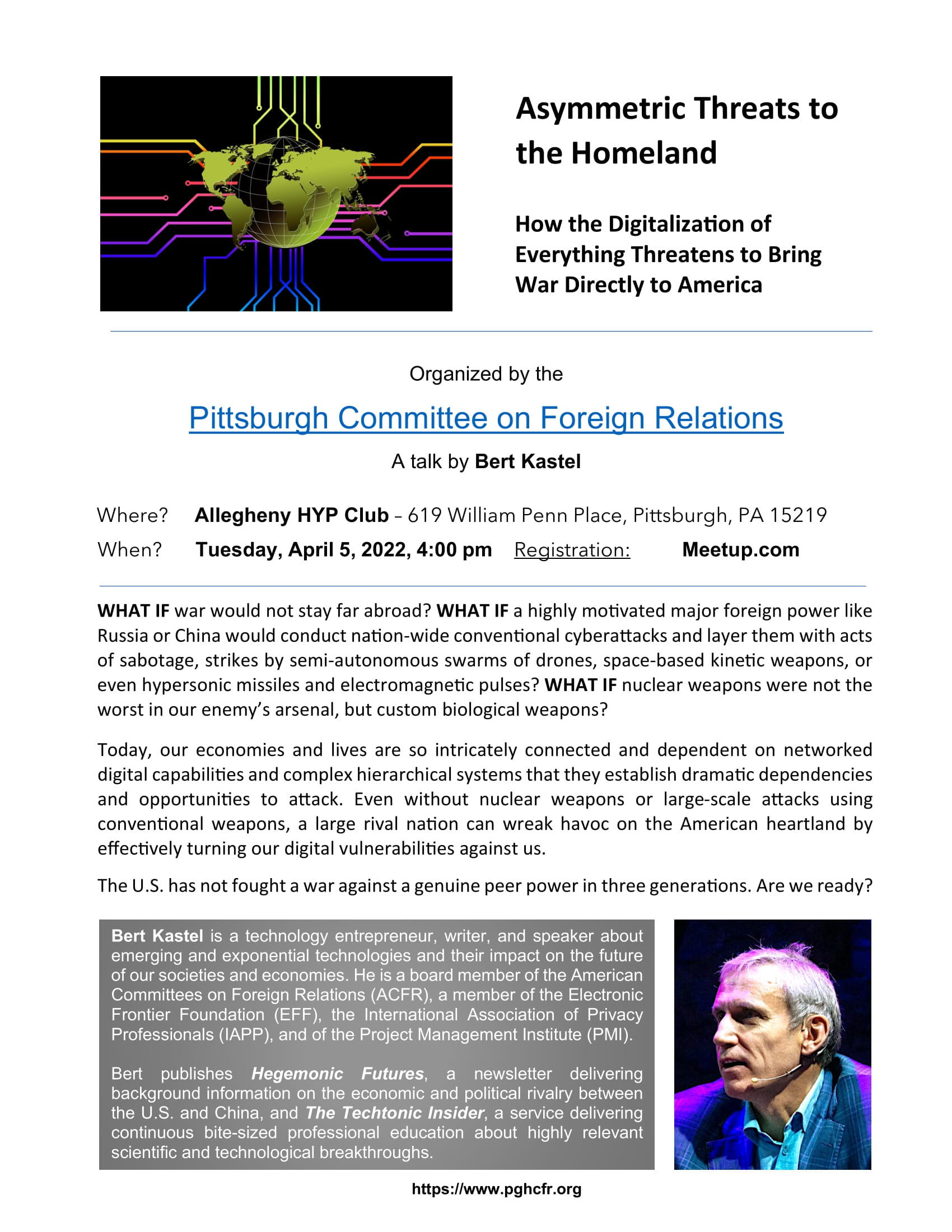 The Pittsburgh Committee on Foreign Relations